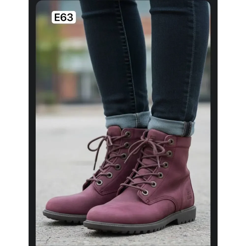 Kodiak Canada's Boots‎ Waterproof Red Suede Leather Women’s Sz US 5 Gorpcore